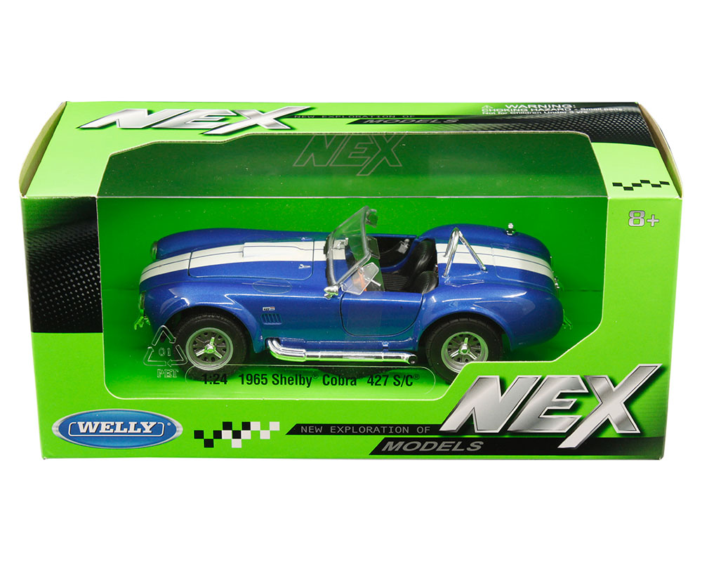 1965 Shelby Cobra 427 S/C 1/24th Welly Diecast