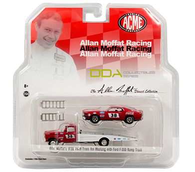 Allan Moffat 1/64th 1969 Ford Mustang And Ford Ramp Hauler