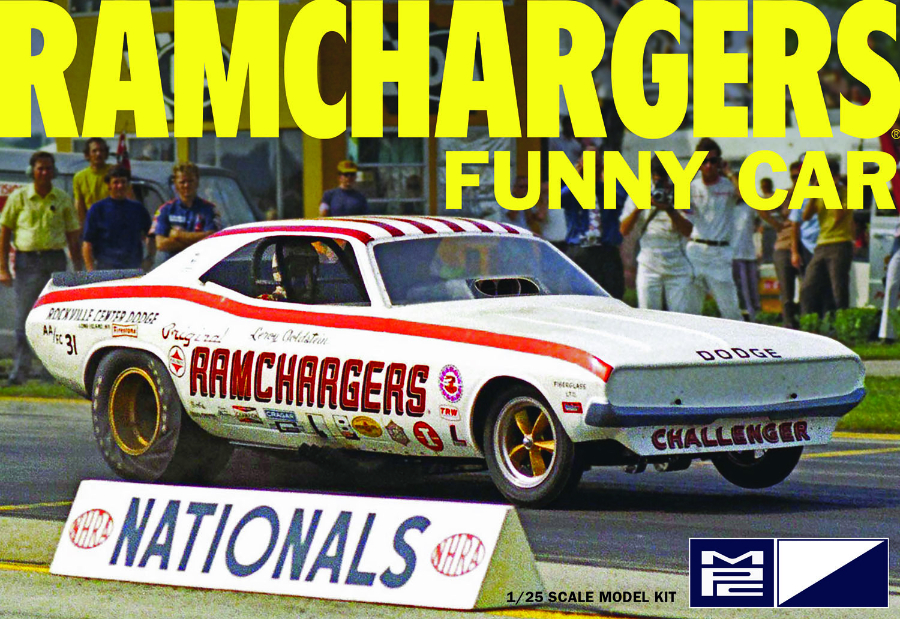 Ramchargers Dodge Challenger Funny Car 1/25 Model Kit
