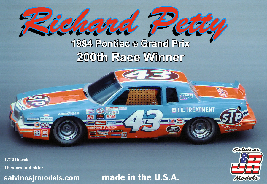 Richard Petty 200th Win Pontiac Grand Prix 1/24 Model Kit