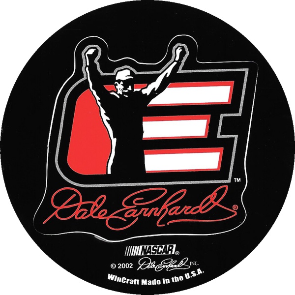 Dale Earnhardt 3" Round Decal