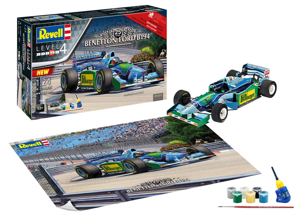 25th Anniversary Benetton B194 1/24 Scale Model Kit