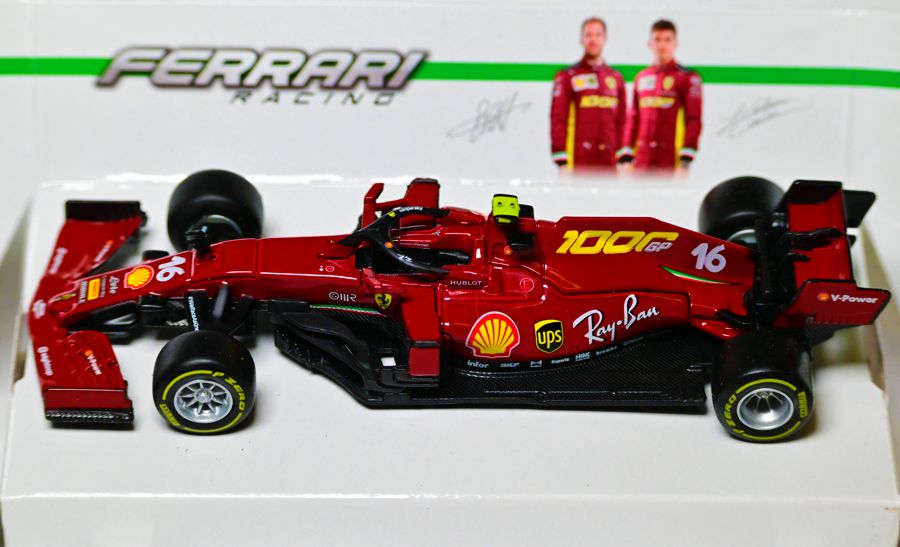 Charles Leclerc Ferrari SF1000 1/43rd Diecast - 2020 - Click Image to Close