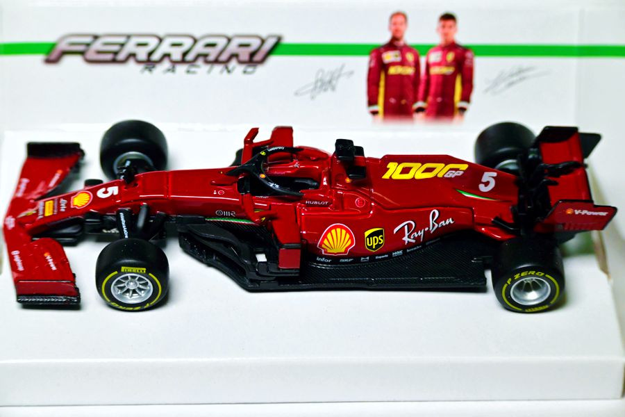 Sebastien Vettel Ferrari SF1000 1/43rd Diecast - 2020
