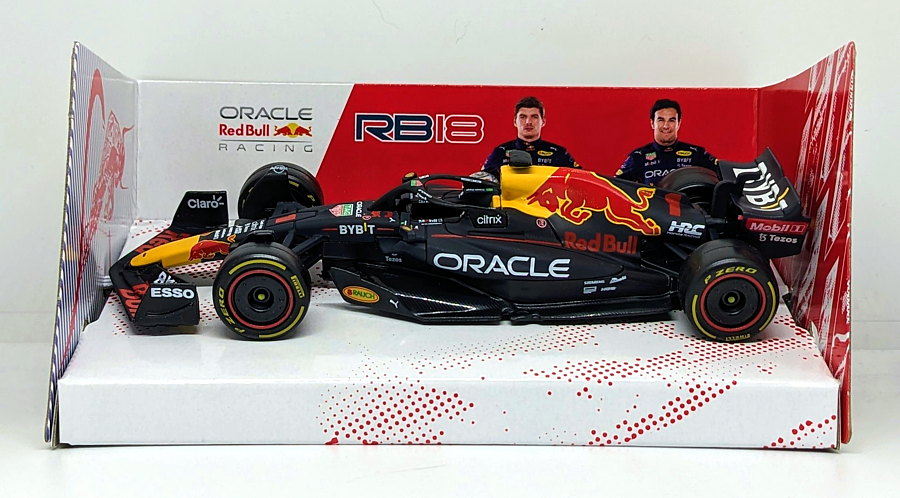 Max Verstappen Red Bull RB18 1/43rd Diecast - 2022 - Click Image to Close