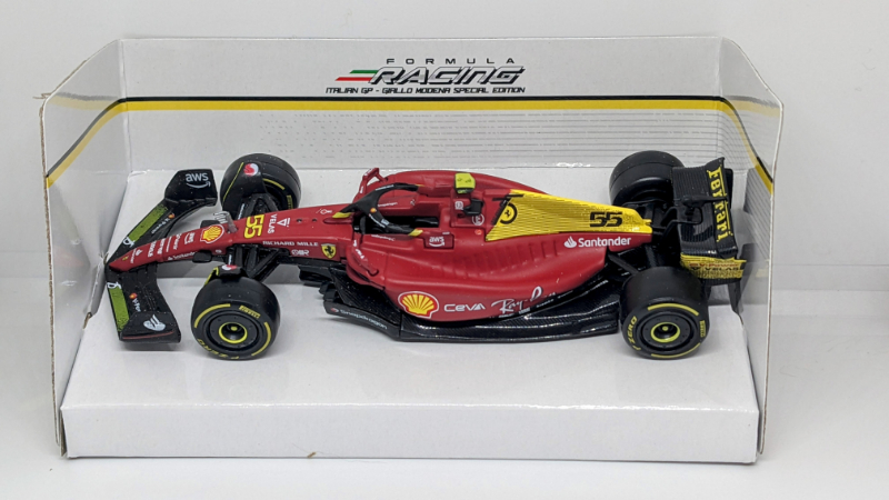 Carlos Sainz Ferrari F1-75 Italian GP 1/43rd Diecast - 2022