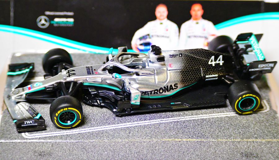 Lewis Hamilton Mercedes AMG W10 EQ Power + 1/43rd Diecast - 2019