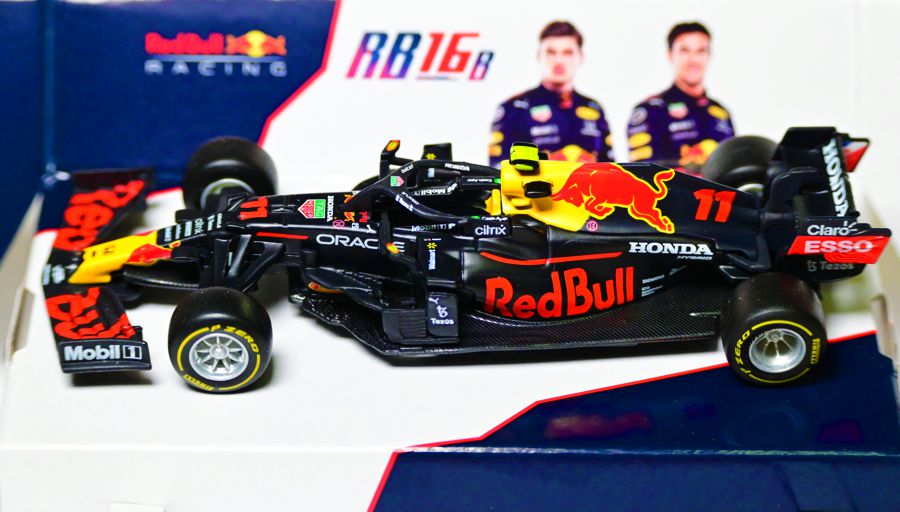 Sergio Perez Red Bull RB16B 1/43rd Diecast - 2021 - Click Image to Close