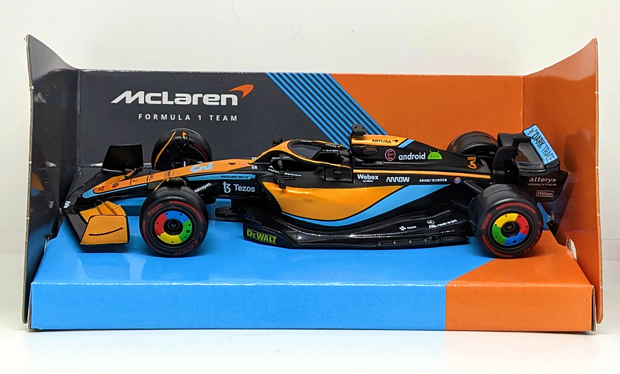 Lando Norris McLaren MCL36 1/43rd Diecast - 2022 - Click Image to Close