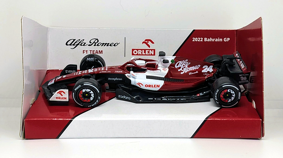 Guanyu Zhou Alf Romeo C42 1/43rd Diecast - 2022 - Click Image to Close