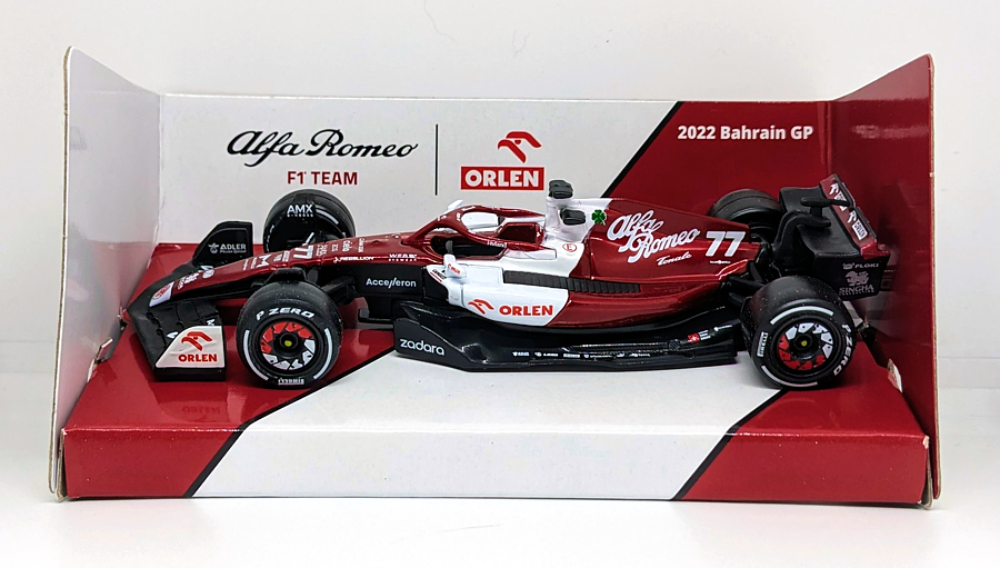 Valtteri Bottas Alf Romeo C42 1/43rd Diecast - 2022