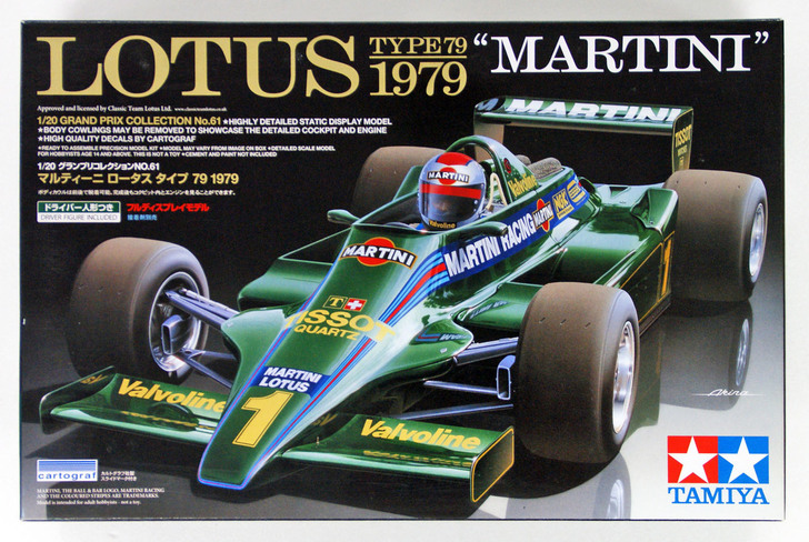 1979 Martini Lotus Type 79 - 1/20th Model Kit