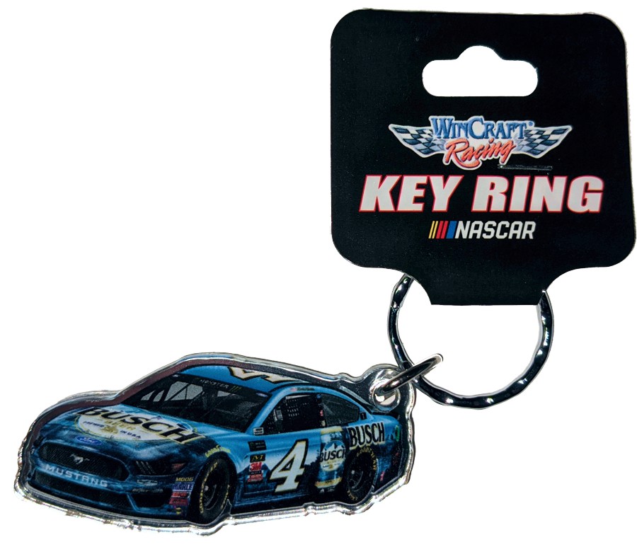 Kevin Harvick Acrylic Key Chain With Mirror Back