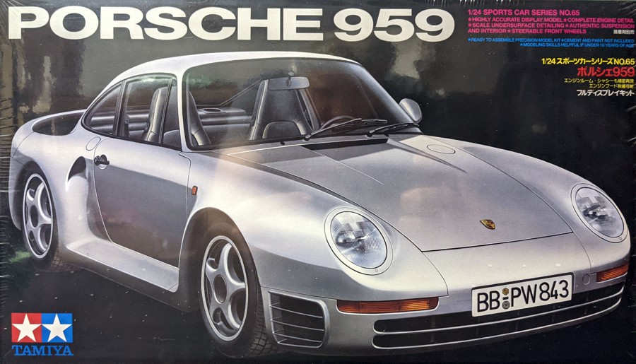 Porsche 959 - 1/24 Scale Model Kit