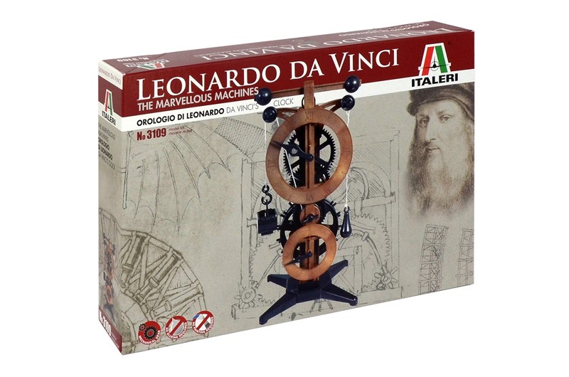 Leonardo Da Vinci Clock Model Kit