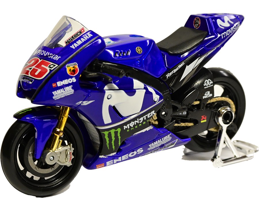 Maverick Vinales 1/18th Movistar Yamaha MotoGP Diecast