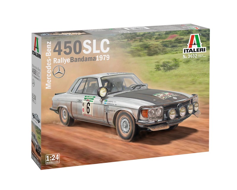 1979 Mercedes-Benz 450SLC - 1/24th Model Kit