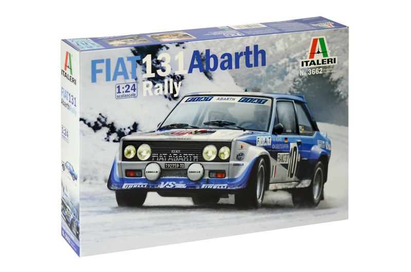 Fiat 131 Abarth - 1/24th Model Kit