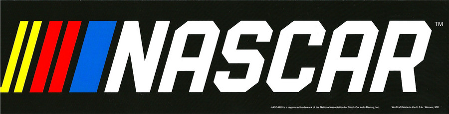 NASCAR Bumper Sticker