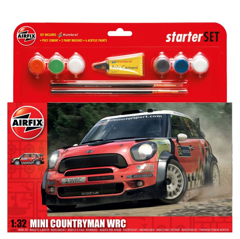 Mini Countryman WRC - 1/32th Model Kit