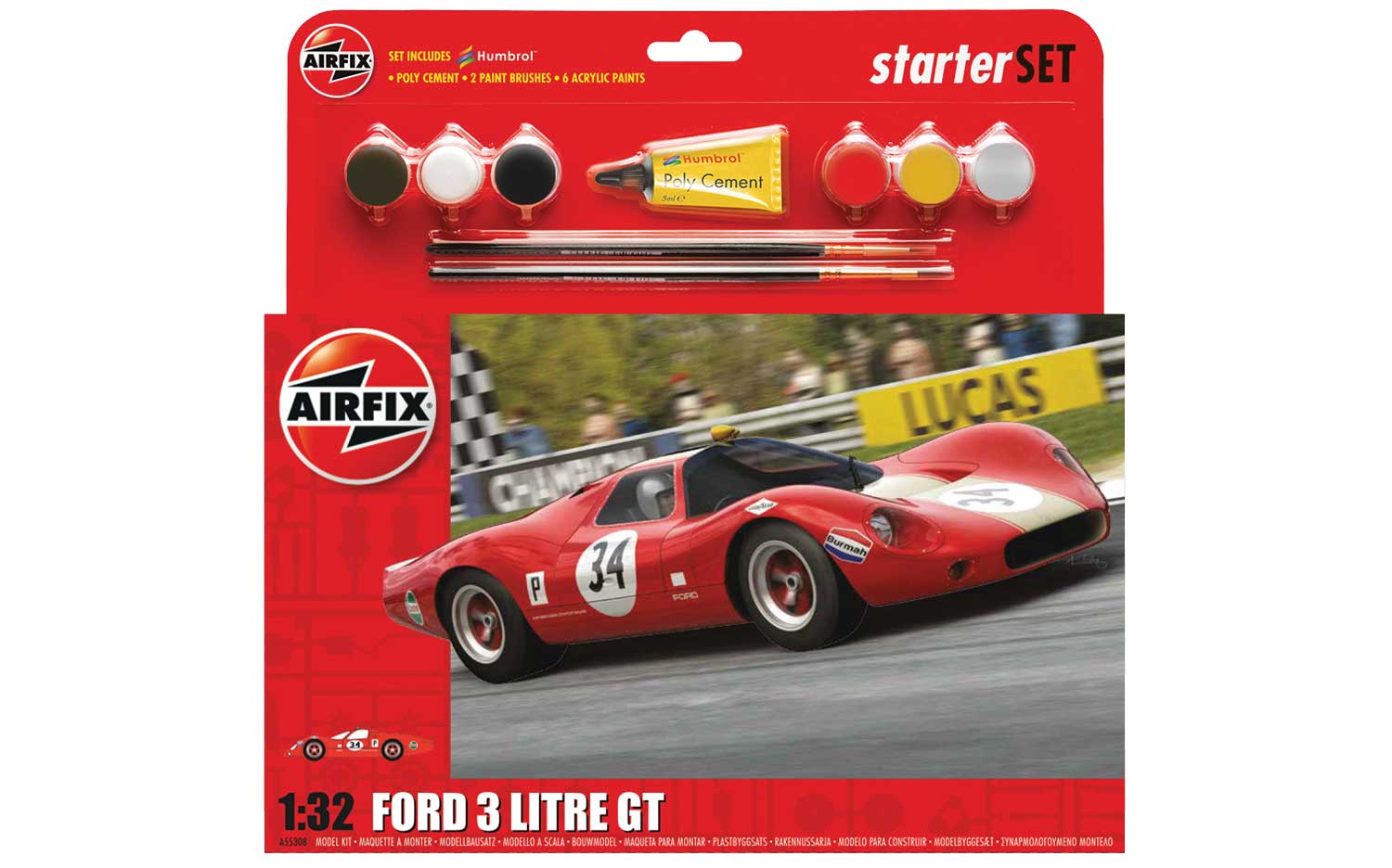 Ford 3 Litre GT - 1/32th Model Kit