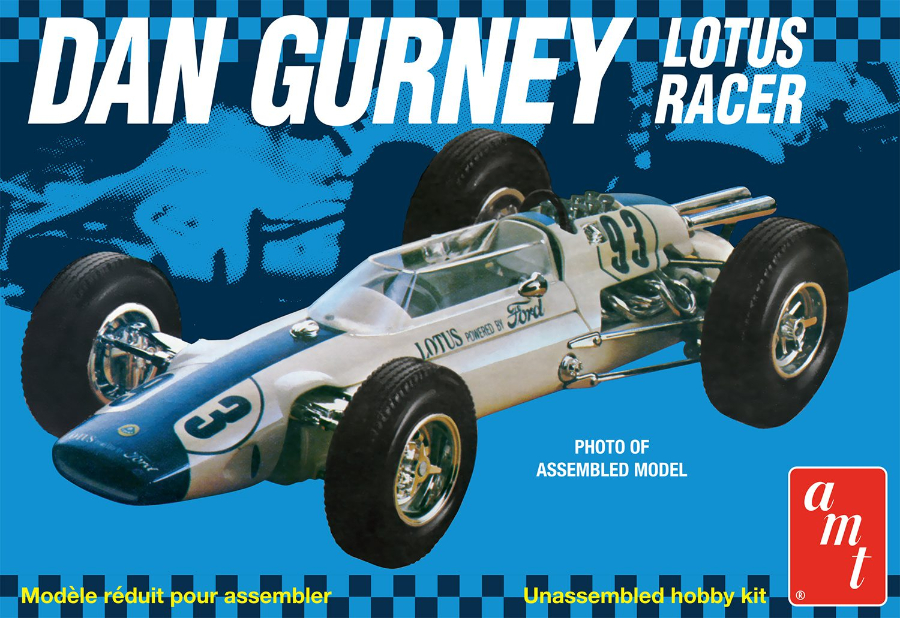 Dan Gurney Lotus 29 Indy Car 1/25 Scale Model Kit
