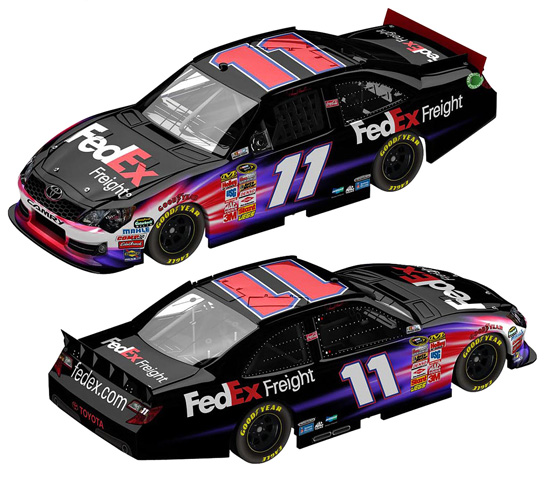 Denny Hamlin Action Collectibles 1/64th FedEx Freight Diecast - Click Image to Close