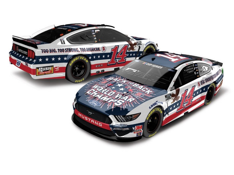 Clint Bowyer Action Collectible 1/24th Barstool Sports Patriotic
