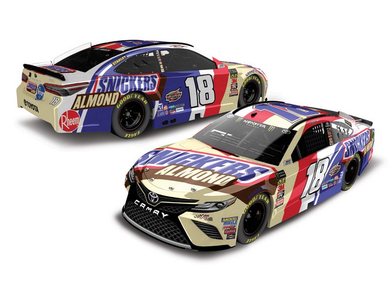 Kyle Busch Action Collectibles 1/64th Snickers Diecast - Click Image to Close