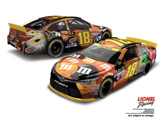 Kyle Busch Action Collectibles 1/24th M&M's Halloween Diecast