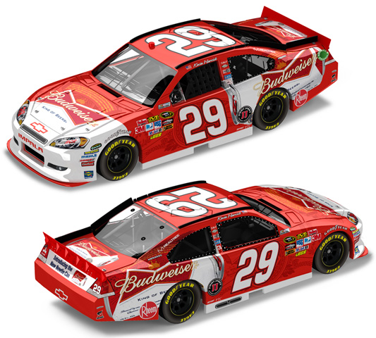 Kevin Harvick Action Collectibles 1/24th Budweiser Diecast