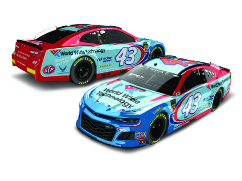 Darrell Wallace Action Collectibles1/24th World Wide Tec Diecast - Click Image to Close