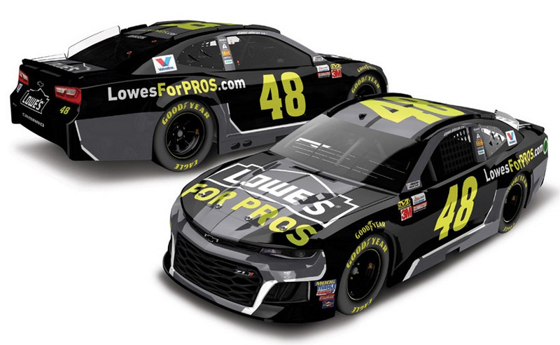 Jimmie Johnson Action Collectibles 1/24th Lowe's Diecast - Click Image to Close