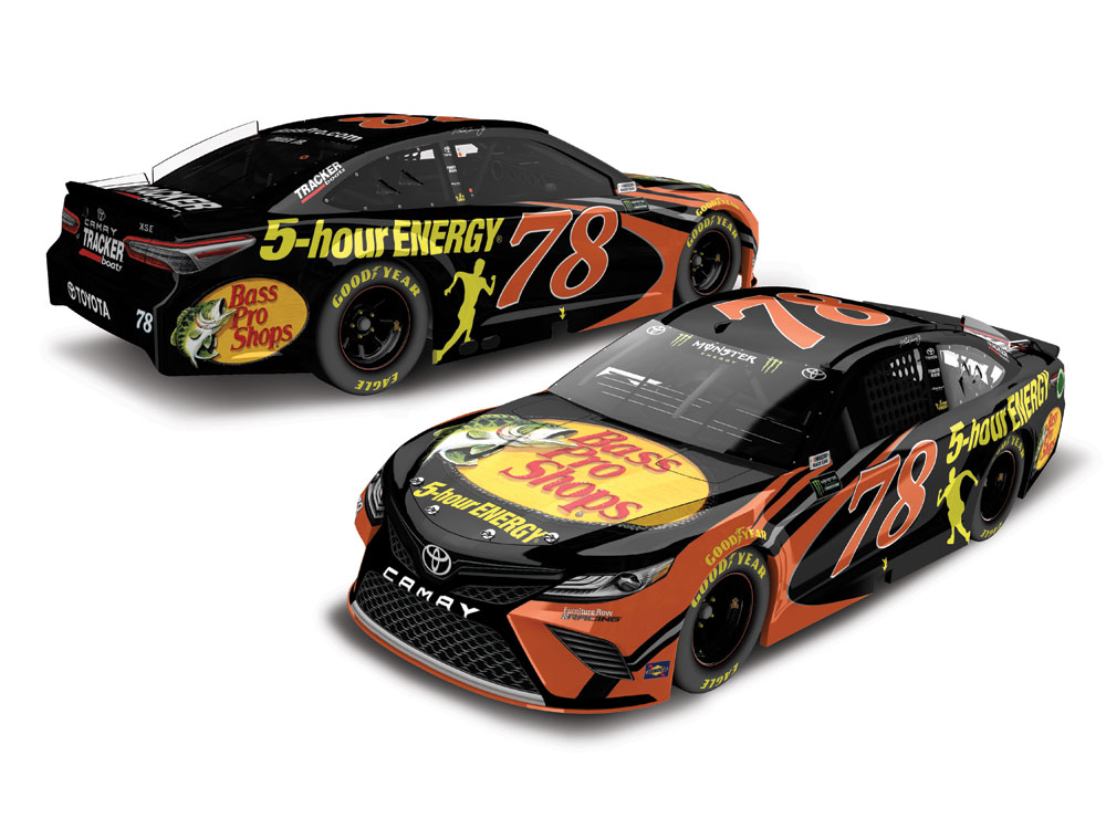 Martin Truex Action Collectibles 1/24th Bass Pro/5Hour Diecast