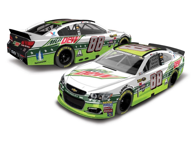 Dale Earnhardt Jr Action Collectibles1/64th Mountain Dew Diecast - Click Image to Close