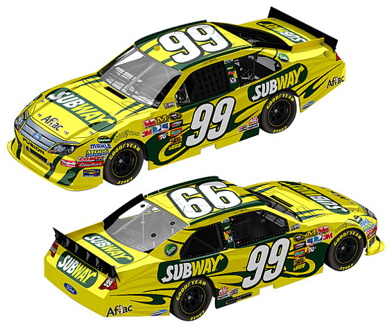 Carl Edwards Action Collectibles1/64th Subway Diecast - Click Image to Close