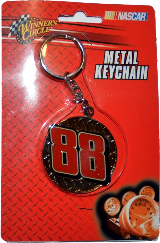 Dale Earnhardt Jr Metal Key Chain