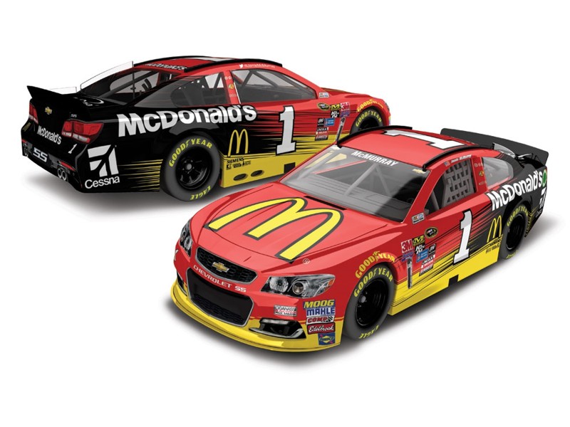 Jamie McMurray Action Collectibles1/24th McDonalds Diecast - Click Image to Close
