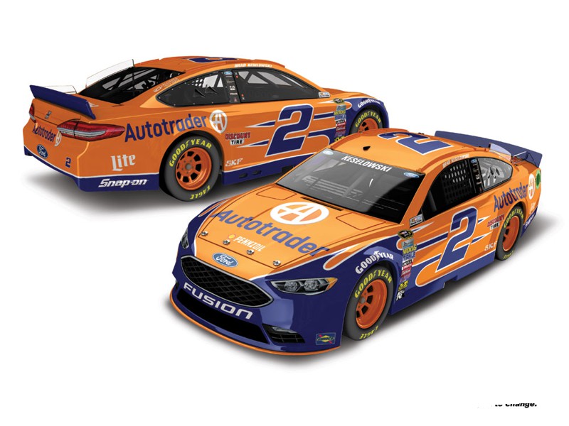 Brad Keselowski Action Collectibles 1/24th Auto Trader Diecast - Click Image to Close