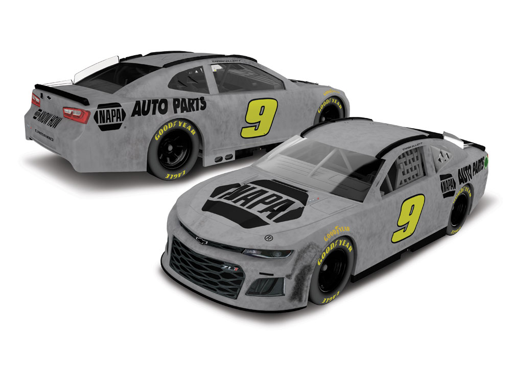 Chase Elliot Action Collectibles 1/64th NAPA Test Diecast - Click Image to Close