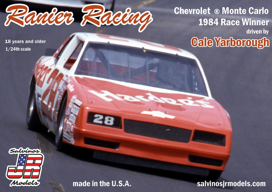 1984 Chevrolet Monte Carlo - Cale Yarborough 1/24th Model Kit