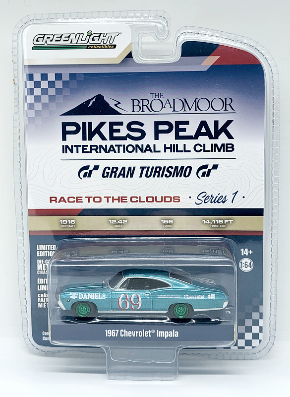1967 Chevrolet Impala Greenlight Collectibles 1/64th Pikes Peak