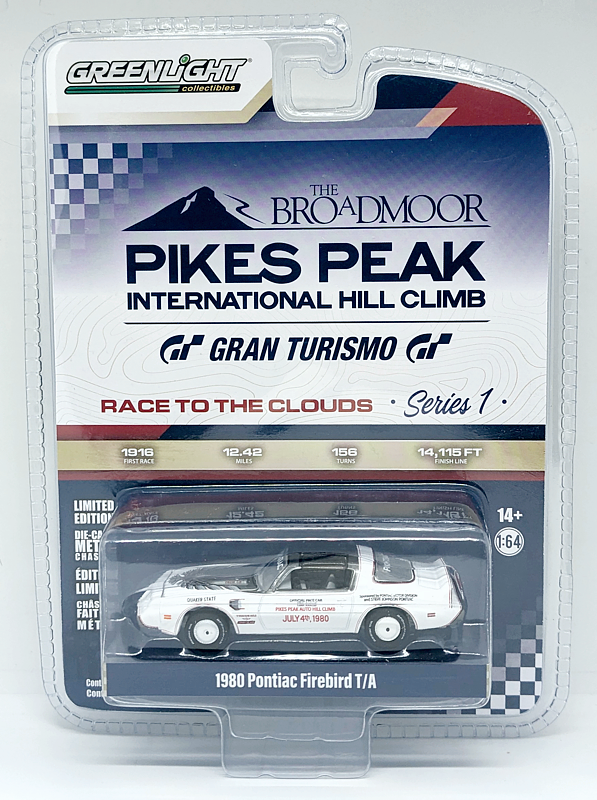 1980 Pontiac Firebird Greenlight Collectibles 1/64th Pikes Peak