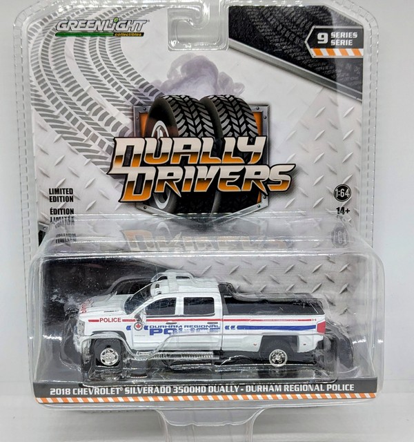 2018 Chev Silverado Durham Police 1/64th Greenlight Diecast