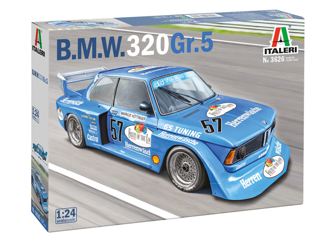 Markus Hottinger BMW 320 Group 5 1/24 Model Kit