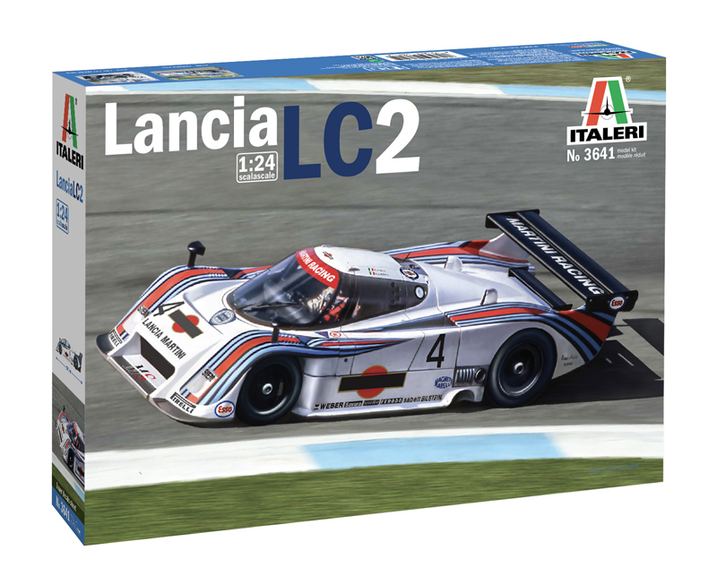 Lancia LC2 - 1/24th Model Kit