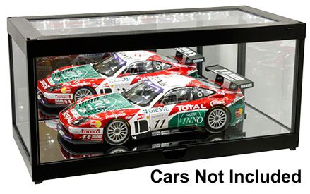 LED Lit and Mirrored Display Case For Up To 1/18 Scale diecast