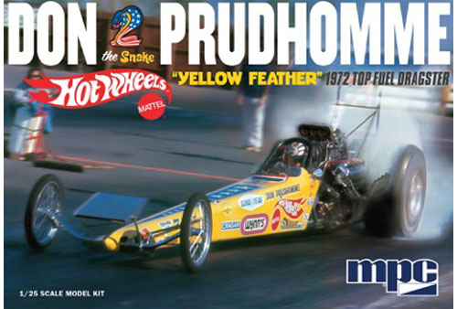 1972 Top Fuel Dragster - Don Prudhomme 1/25th Model Kit