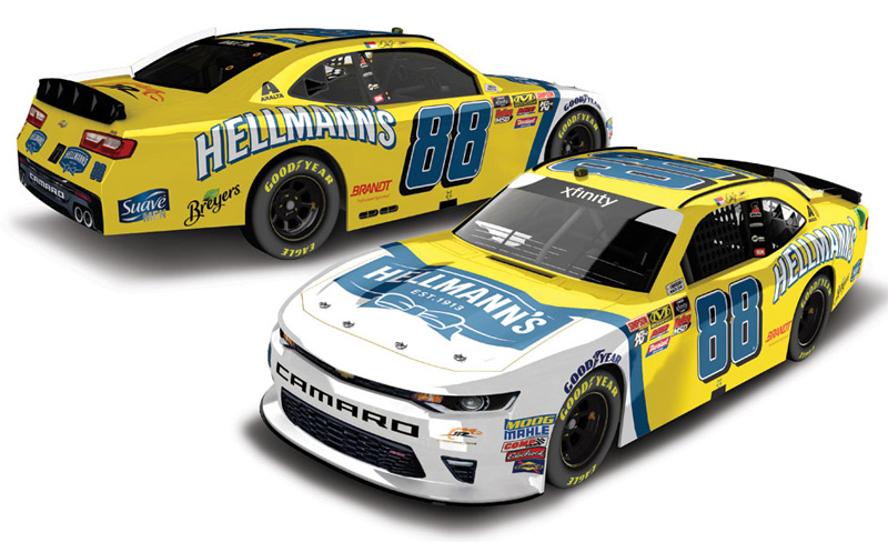Dale Earnhardt Jr Action Collectibles 1/24th Hellmanns Diecast - Click Image to Close