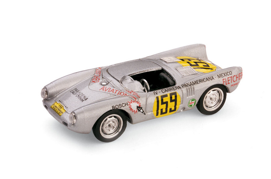 Porsche 550RS 1/43rd Diecast - 1953 Carrera Panamericana